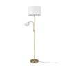 Vezza Lampada da terra Ottone, 2-Luci