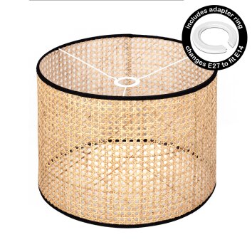 Ramila pezzo di ricambio, Paralume beige, Nero