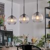 Koyoto Lampadario a sospensione, Lampada a sfera, Lampada a sospensione Chiaro, 3-Luci