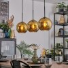 Koyoto Lampadario a sospensione, Lampada a sfera, Lampada a sospensione Oro, 3-Luci