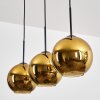 Koyoto Lampadario a sospensione, Lampada a sfera, Lampada a sospensione Oro, 3-Luci