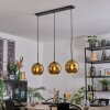 Koyoto Lampadario a sospensione, Lampada a sfera, Lampada a sospensione Oro, 3-Luci