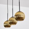 Koyoto Lampadario a sospensione, Lampada a sfera, Lampada a sospensione Oro, 3-Luci