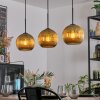Koyoto Lampadario a sospensione, Lampada a sfera, Lampada a sospensione Oro, 3-Luci