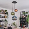 Koyoto Lampadario a sospensione, Lampada a sfera, Lampada a sospensione, Lampada a sospensione a cluster Blu, Verde, Ramato, 3-Luci