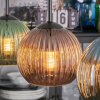 Koyoto Lampadario a sospensione, Lampada a sfera, Lampada a sospensione Blu, Verde, Ramato, 3-Luci