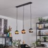 Koyoto Lampadario a sospensione, Lampada a sfera, Lampada a sospensione Blu, Verde, Ramato, 3-Luci