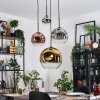 Ripoll Lampadario a sospensione, Lampada a sfera, Lampada a sospensione a cluster Cromo, Oro, Chiaro, Ramato, Grigio fumo, 4-Luci