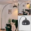 Baloca Lampada da terra, Lampade ad arco Nero, 1-Luce