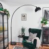 Baloca Lampada da terra, Lampade ad arco Nero, 1-Luce