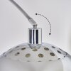 Baloca Lampada da terra Cromo, Nero, 1-Luce