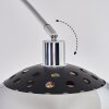 Baloca Lampada da terra, Lampade ad arco Cromo, Nero, 1-Luce