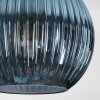 Koyoto Lampadario a sospensione, Lampada a sfera, Lampada a sospensione a cluster 45 cm Blu, Oro, Verde, 5-Luci