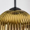Koyoto Lampadario a sospensione, Lampada a sfera, Lampada a sospensione a cluster 45 cm Blu, Oro, Verde, 5-Luci