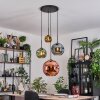 Ripoll Lampadario a sospensione, Lampada a sfera, Lampada a sospensione a cluster Blu, Oro, Verde, Ramato, 4-Luci
