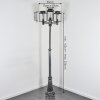 Tieva Lampione multibraccia, Illuminazione viale Nero, Argento, 3-Luci