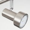 Edain Plafoniera, Faretto da soffitto LED Cromo, Nichel opaco, 4-Luci