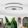 Elran Plafoniera LED Bianco, 1-Luce