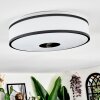 Elran Plafoniera LED Bianco, 1-Luce