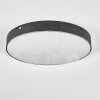 Elmar Plafoniera LED Nero, 1-Luce