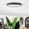 Elmar Plafoniera LED Nero, 1-Luce