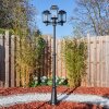 Dalasjo Lampione multibraccia, Illuminazione viale Nero, 3-Luci
