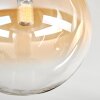 Chehalis Plafoniera, Lampada a sfera Ambrato, Chiaro, 3-Luci