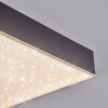 Esmar Plafoniera LED Nero, 1-Luce