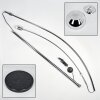 Baloca Lampada da terra, Lampade ad arco Cromo, Nero, 1-Luce