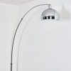 Baloca Lampada da terra, Lampade ad arco Cromo, Nero, 1-Luce