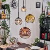 Ripoll Lampadario a sospensione, Lampada a sfera, Lampada a sospensione a cluster Ambrato, Oro, Chiaro, Ramato, Grigio fumo, 4-Luci