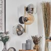Gastor Lampada a sfera, Applique Oro, Nero, 3-Luci