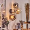 Gastor Lampada a sfera, Applique Oro, Nero, 3-Luci