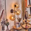 Koyoto Lampada a sfera, Applique Oro, Nero, 3-Luci
