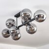 Gastor Plafoniera, Lampada a sfera Grigio fumo, 8-Luci Gastor Plafoniera, Lampada a sfera Grigio fumo, 8-Luci