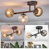 Chehalis Plafoniera, Lampada a sfera Ambrato, Chiaro, Grigio fumo, 3-Luci Chehalis Plafoniera, Lampada a sfera Ambrato, Chiaro, Grigio fumo, 3-Luci