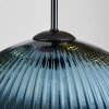 Koyoto Lampadario a sospensione, Lampada a sfera, Lampada a sospensione a cluster 35 cm Blu, Oro, Verde, Ramato, 4-Luci