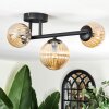 Chehalis Plafoniera, Lampada a sfera Ambrato, 3-Luci