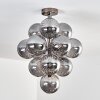 Chehalis Plafoniera, Lampada a sfera 39 cm LED Grigio fumo, 13-Luci