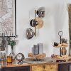 Gastor Lampada a sfera, Applique Oro, Nero, 3-Luci