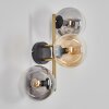 Gastor Lampada a sfera, Applique Oro, Nero, 3-Luci