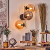 Gastor Lampada a sfera, Applique Oro, Nero, 3-Luci