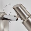 Firan Applique, Faretto da parete LED Cromo, Nichel opaco, 1-Luce