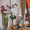 Firan Applique, Faretto da parete LED Cromo, Nichel opaco, 1-Luce