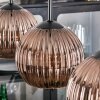 Koyoto Lampadario a sospensione, Lampada a sfera, Lampada a sospensione Ramato, 4-Luci