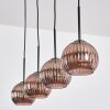 Koyoto Lampadario a sospensione, Lampada a sfera, Lampada a sospensione Ramato, 4-Luci