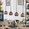 Koyoto Lampadario a sospensione, Lampada a sfera, Lampada a sospensione Ramato, 4-Luci
