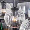 Koyoto Lampadario a sospensione, Lampada a sfera, Lampada a sospensione Chiaro, 4-Luci