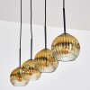 Ripoll Lampadario a sospensione, Lampada a sfera, Lampada a sospensione Oro, Chiaro, 4-Luci