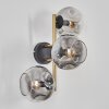 Ripoll Lampada a sfera, Applique Oro, Nero, 3-Luci